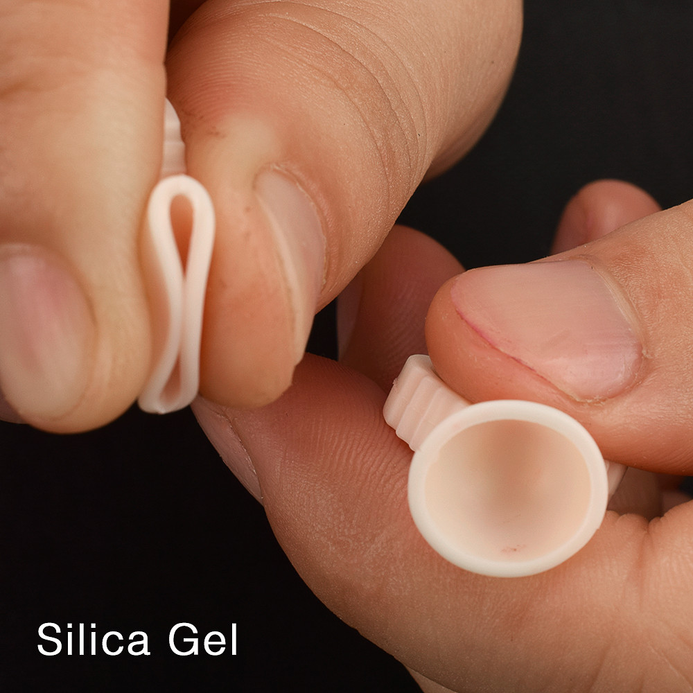 Eyelash Extension Permanent - Silicone Permanent Makeup Ring Pigment Ring