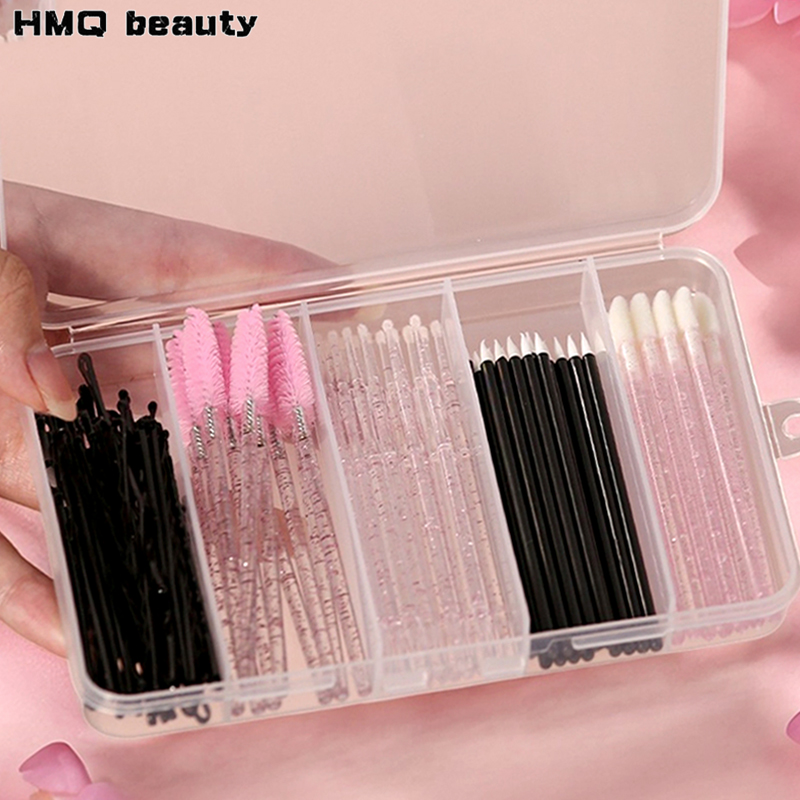 80pcs Professional Makeup Brus - огляд і ціна Eyelash Extension Eyeliner