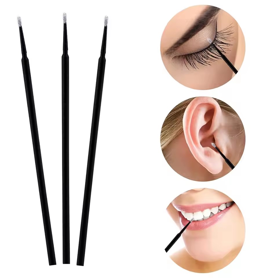 100pcs/Pack Bendable Micro Bru - огляд і ціна Eyelash Extension With Glue
