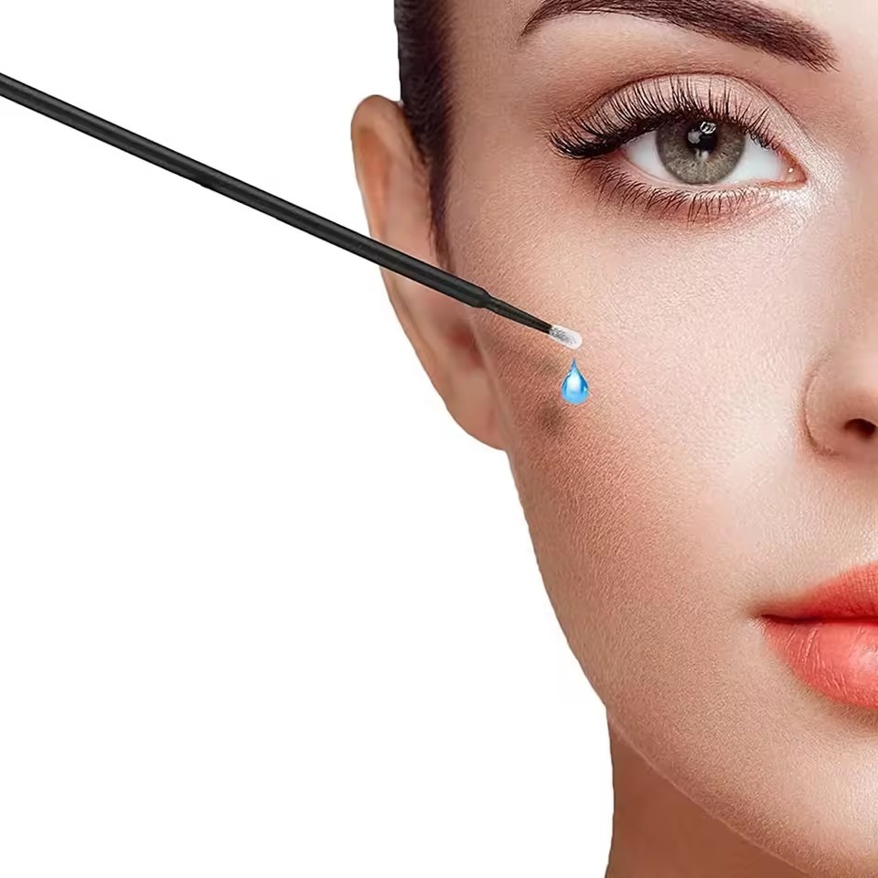 100pcs/Pack Bendable Micro Bru - огляд і ціна Eyelash Extension With Glue
