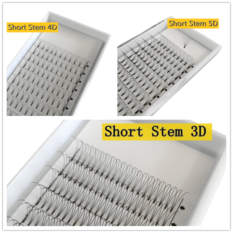 5 Trays/Lot Long Stem High Qua - огляд і ціна Eyelash Extension C Curl