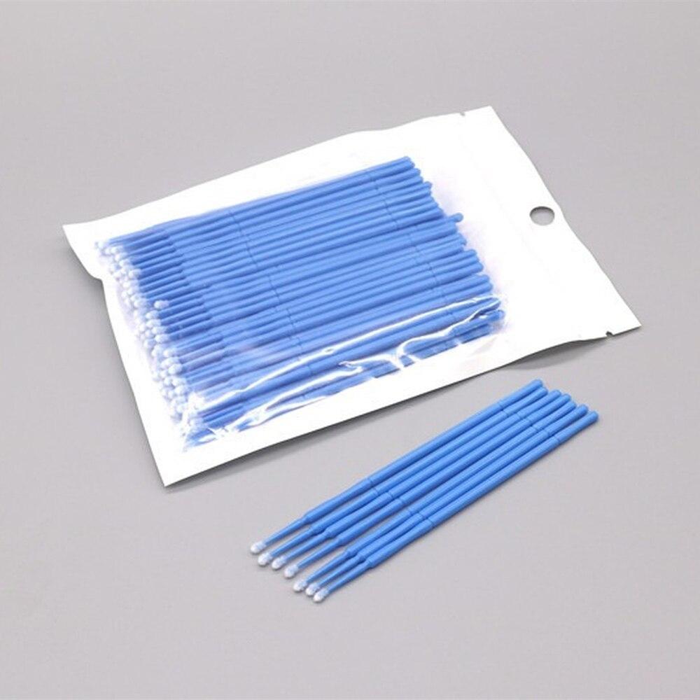 100pcs/lot Micro Brushes Make  - огляд і ціна Eyelash Extension With Glue