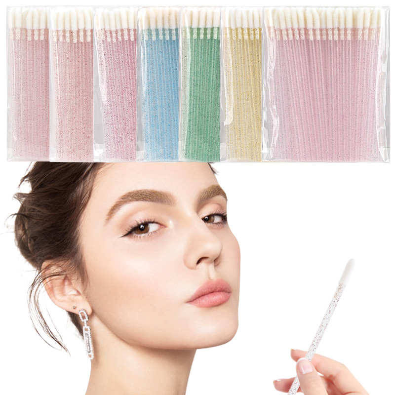 50Pcs Disposable Crystal Handl - огляд і ціна Eyelash Extension Eyeliner