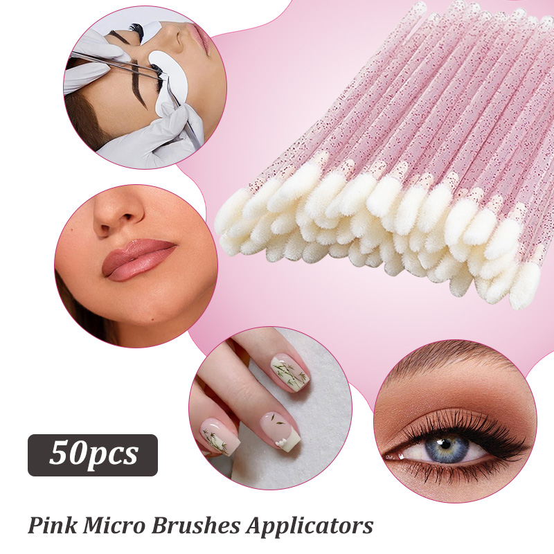 50Pcs Disposable Crystal Handl - огляд і ціна Eyelash Extension Eyeliner