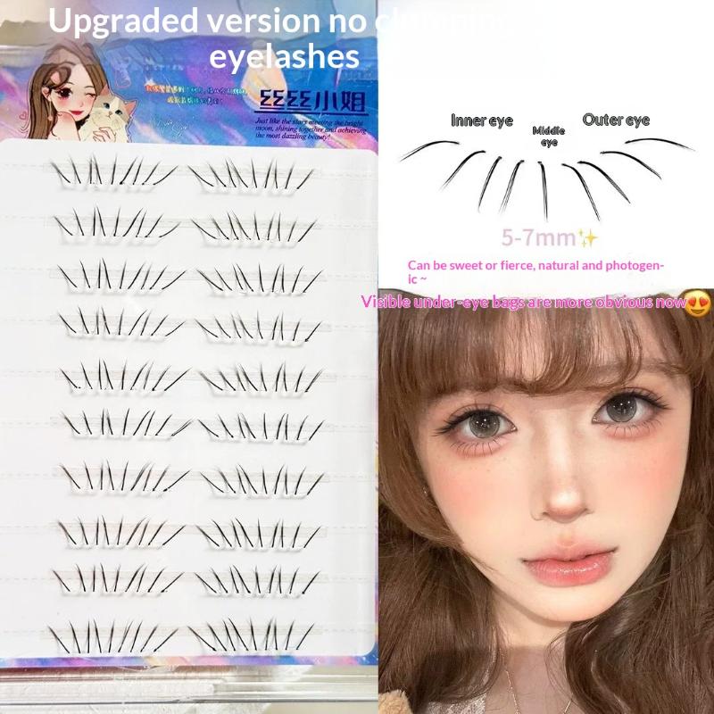 Natural Comic Lower Lash Exten - огляд і ціна Eyelash Extension With Glue