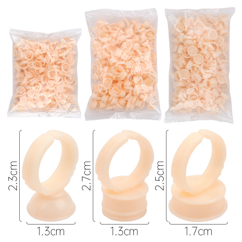 100pcs Disposable Soft Silicon - огляд і ціна Eyelash Extension Permanent