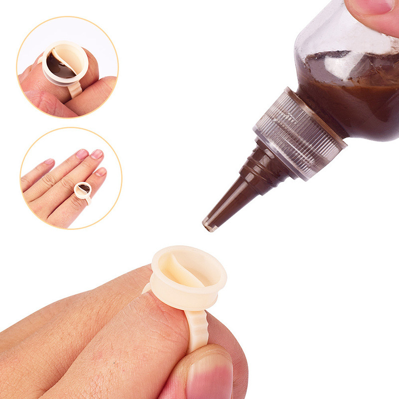 100pcs Disposable Soft Silicon - огляд і ціна Eyelash Extension Permanent