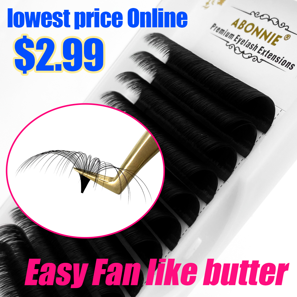 Abonnie 0.03-0.10mm Easy Fan L - огляд і ціна Mega Volume Lash
