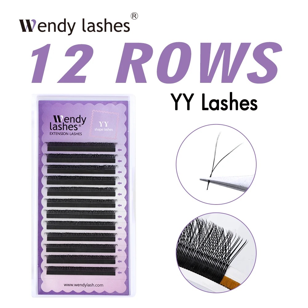 WENDY 2D YY Shape C/D Curl Eya - огляд і ціна Eyelash Extension C Curl