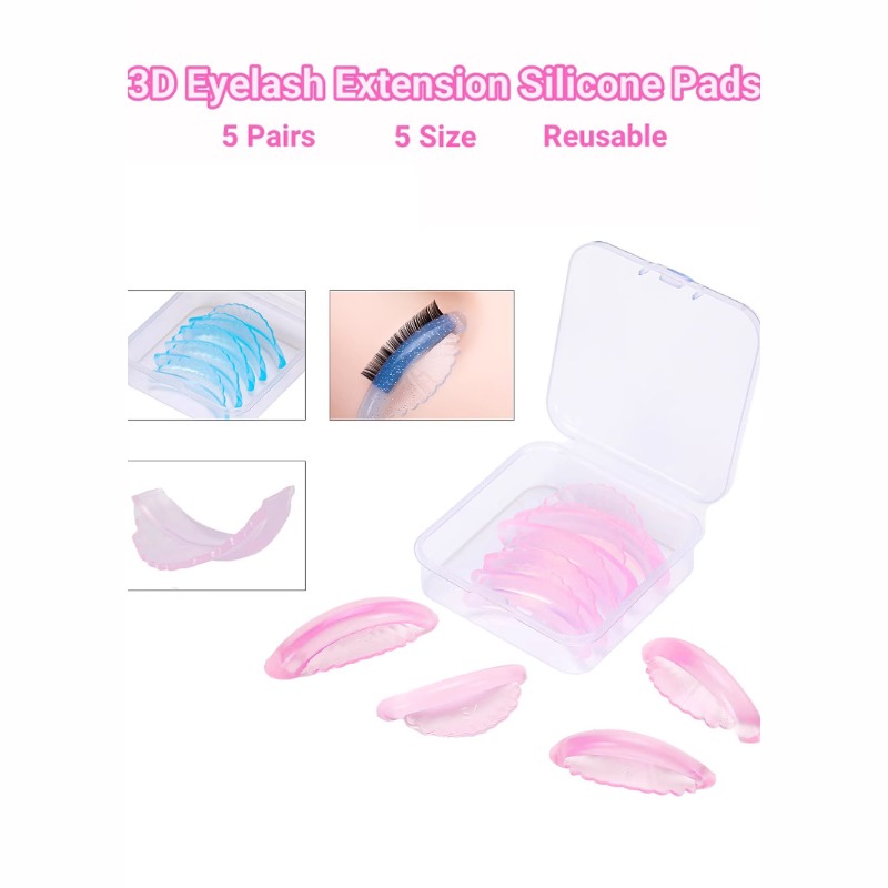 5Pairs Eyelash Perm Pads C Cur - огляд і ціна Eyelash Extension C Curl