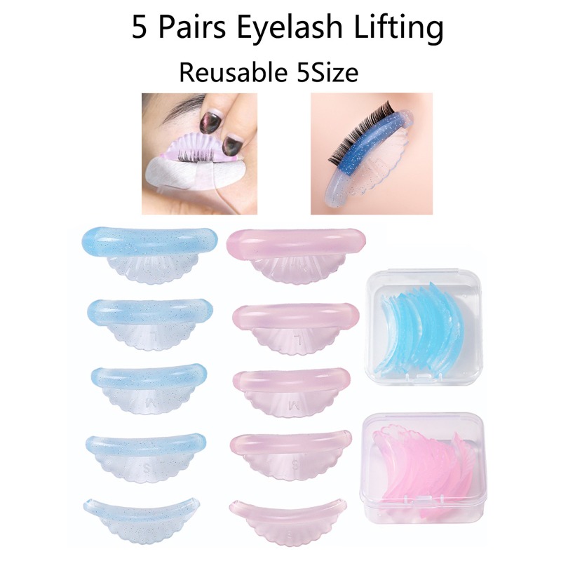 5Pairs Eyelash Perm Pads C Cur - огляд і ціна Eyelash Extension C Curl