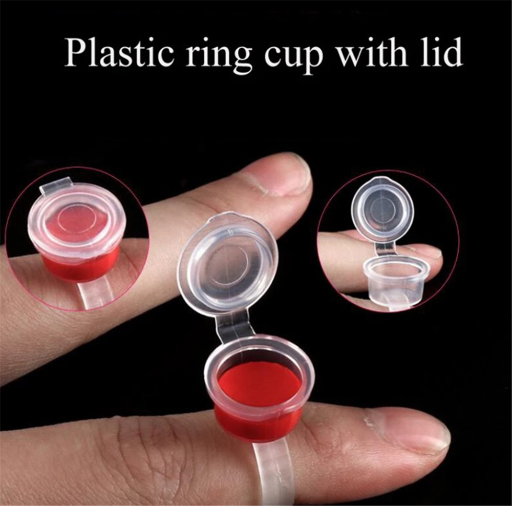 Transparent Tattoo Ink Rings C - огляд і ціна Eyelash Extension Permanent