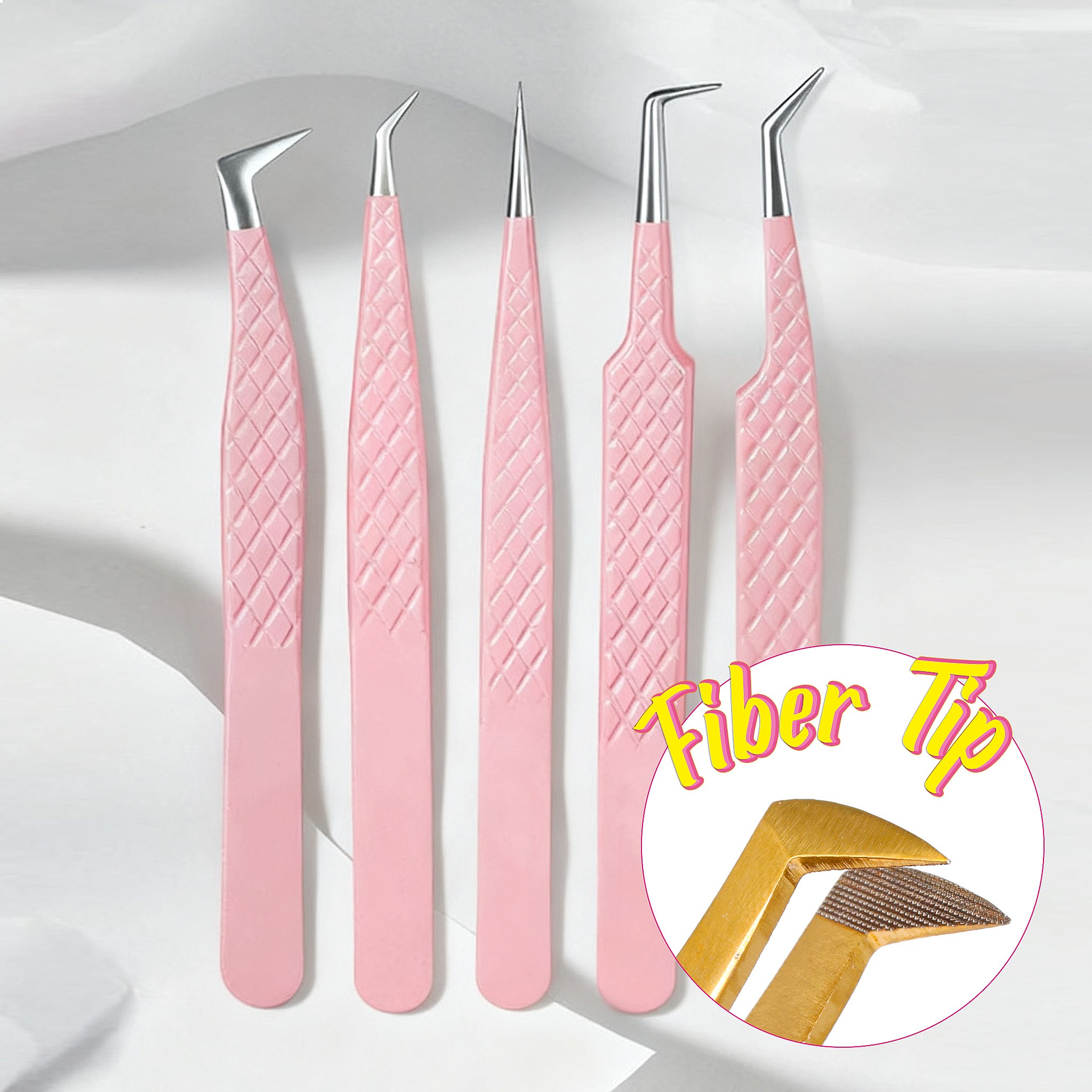 Fiber Tip Lash Tweezers Matte  - огляд і ціна Mega Volume Lash