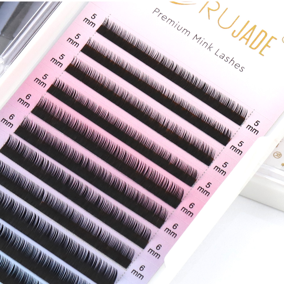 Lower Lashes Mix 5 6 7mm Botto - огляд і ціна Eyelash Extension C Curl