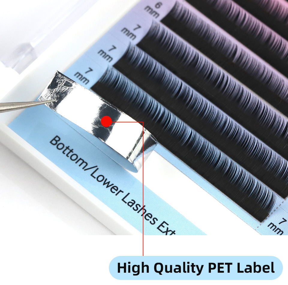 Lower Lashes Mix 5 6 7mm Botto - огляд і ціна Eyelash Extension C Curl