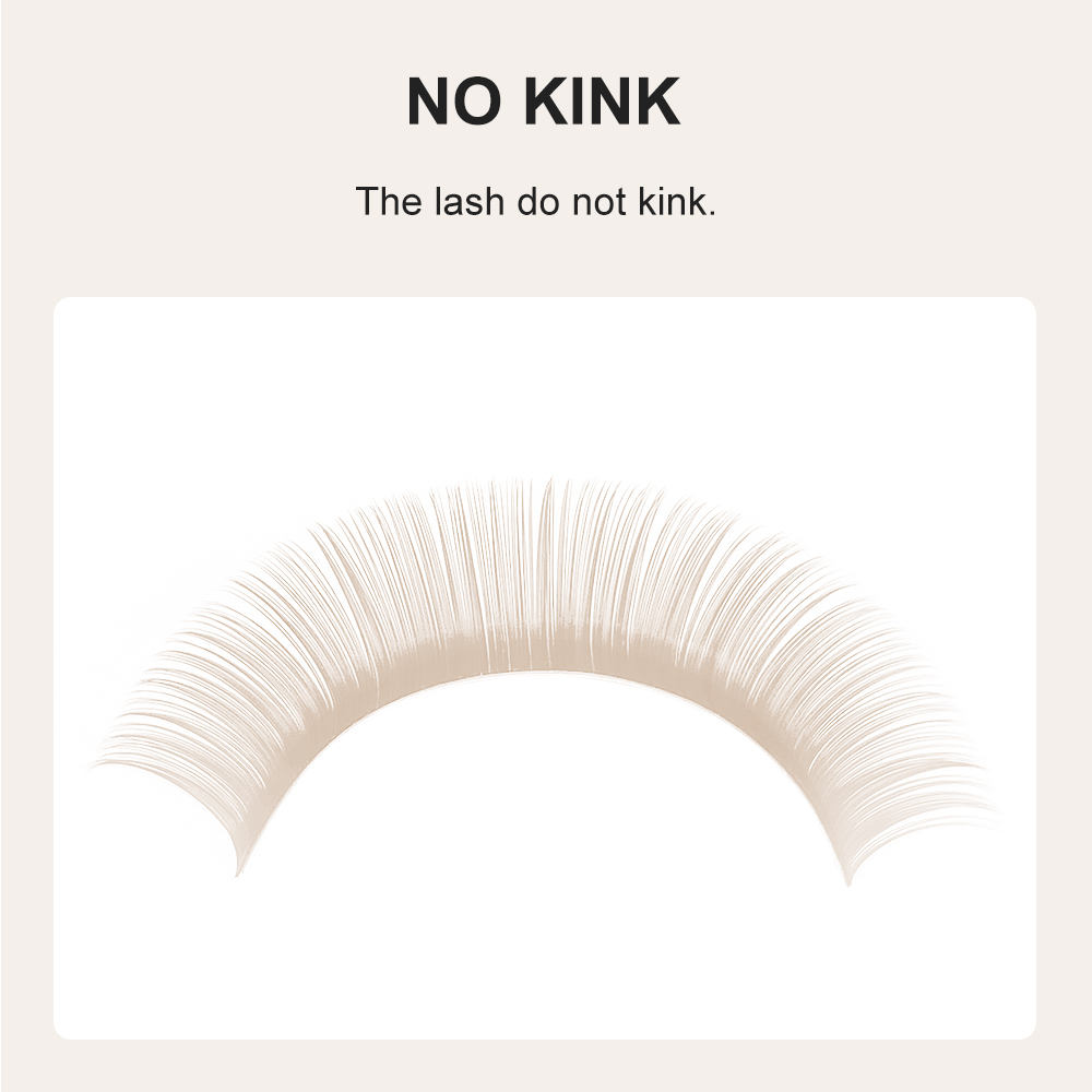 NATUHANA Cream Colored Individ - огляд і ціна Eyelash Extension C Curl