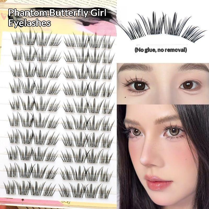 DIY Natural Feather Curl Lashe - огляд і ціна Eyelash Extension With Glue