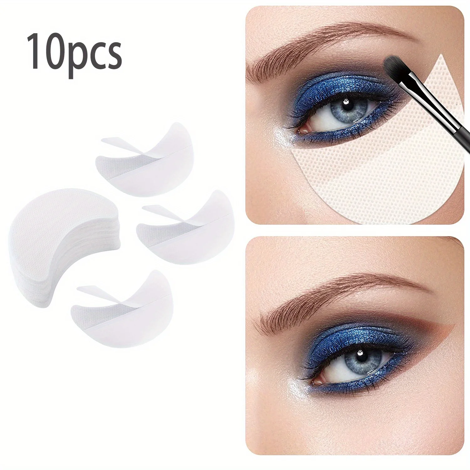 10/20Pc Eyeshadow Shields Gel  - огляд і ціна Eyelash Extension Eyeliner