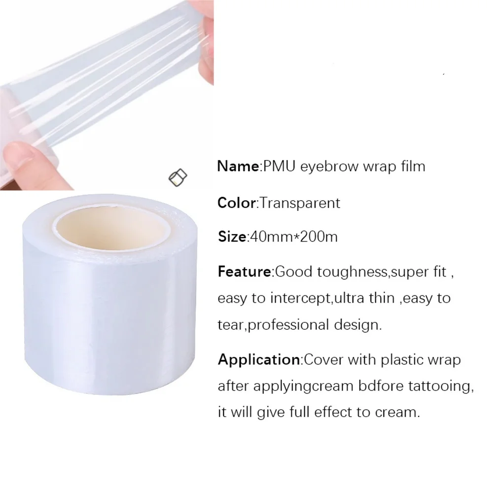 1 Roll 200M Eye Use Clear Plas - огляд і ціна Eyelash Extension Permanent